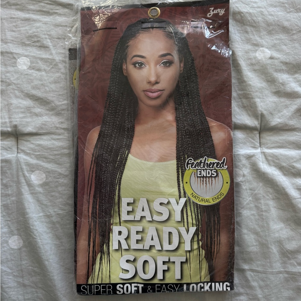 Zury prestretched 60” Feathered Ends Hollywood Braid Sobre 30